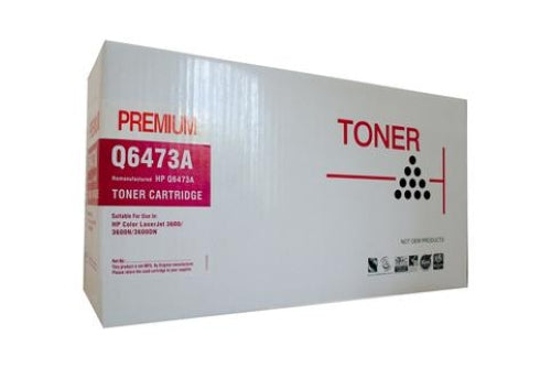 HP Q6473 #502A Remanufactured Magenta Toner