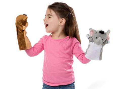 Melissa & Doug - Hand Puppets - Zoo Friends