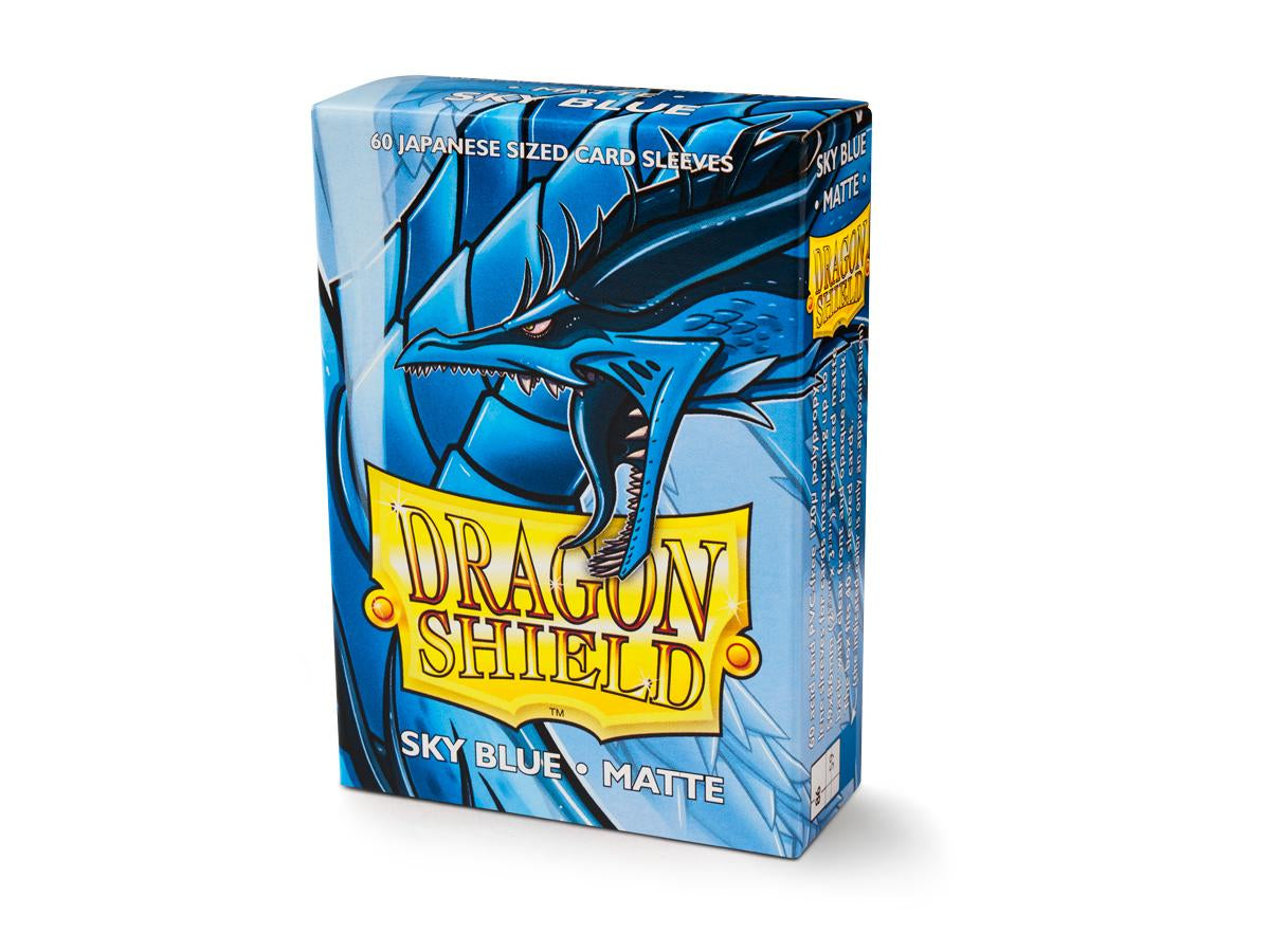 Dragon Shield: Japanese Size Sleeves - Matte - Sky Blue