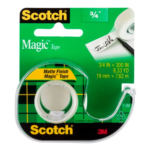 3M Scotch Magic Tape Dispenser 105 19mm x 7.62m
