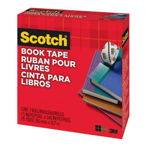 3M Scotch Tape Book Repair 845 101mm x 13.7m Transparent