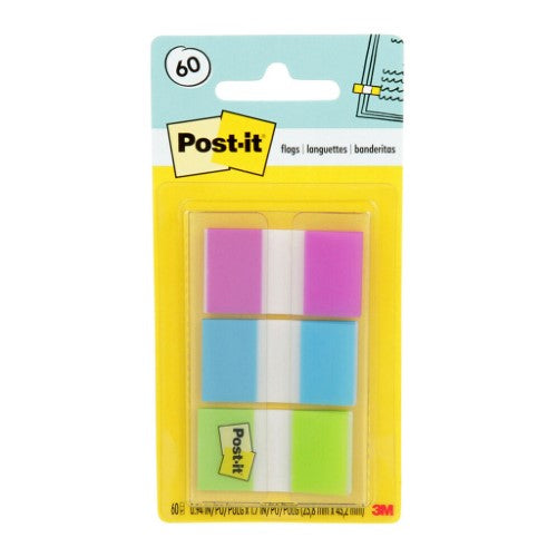 Post-it Flags 680-PBG 25x43mm, Pack of 3