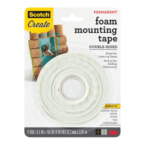 3M Scotch Tape Heavy Duty Foam Mounting 4013 12.7mm x 3.81m