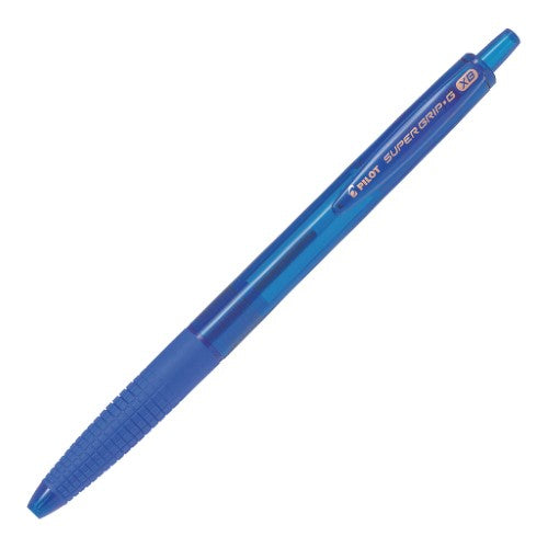 Pilot Super Grip G 1.6 Extra Broad Blue Ballpoint Pen