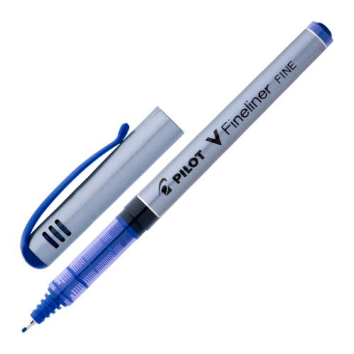 Pilot V-Fineliner Blue 0.5mm - (Set of 12 )