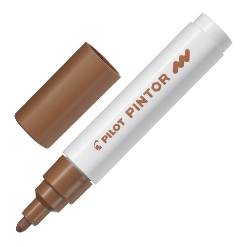 Pilot Pintor Medium Brown Marker - (Set of 6 )