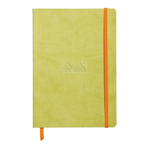 Rhodiarama Softcover Notebook A5 Dotted Anise Green