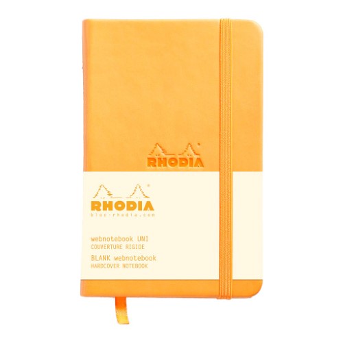 Rhodia Webnotebook Pocket Blank Orange