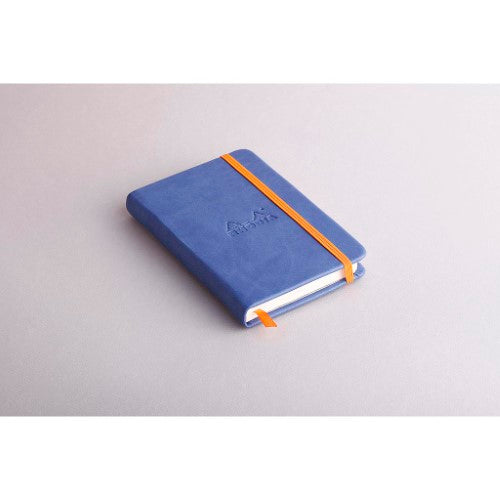 Rhodiarama Hardcover Notebook Pocket Lined Sapphire