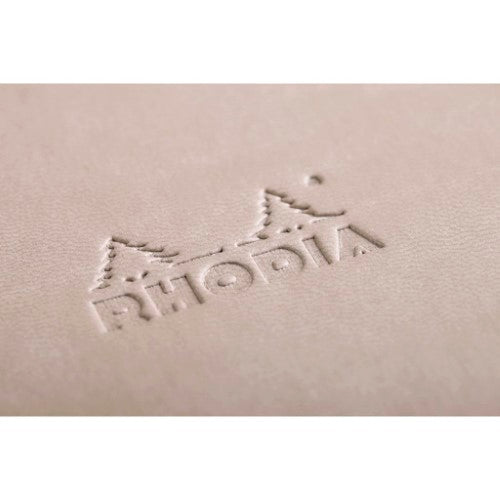 Rhodiarama Hardcover Notebook A5 Lined Beige
