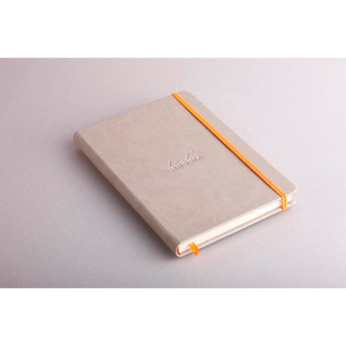 Rhodiarama Hardcover Notebook A5 Lined Beige