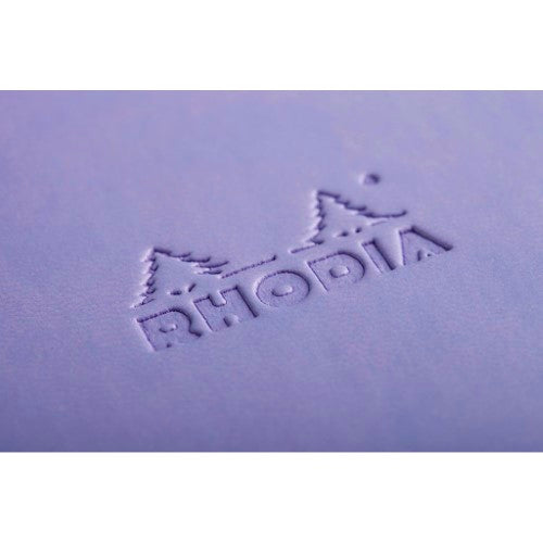 Rhodiarama Hardcover Notebook A5 Lined Iris Blue