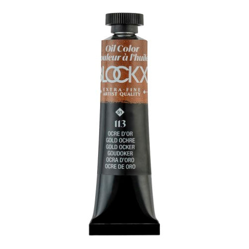 BLOCKX Oil Tube 20ml S1 113 Golden Ochre