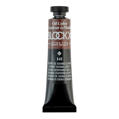 BLOCKX Oil Tube 20ml S1 141 Burnt Sienna Light