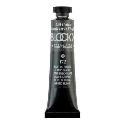 BLOCKX Oil Tube 20ml S1 172 Lamp Black