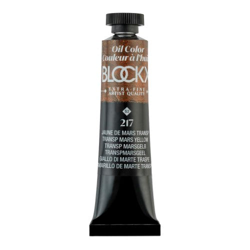 BLOCKX Oil Tube 20ml S2 217 Transparent Mars Yellow