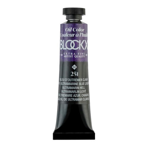 BLOCKX Oil Tube 20ml S2 251 Ultramarine Blue Light
