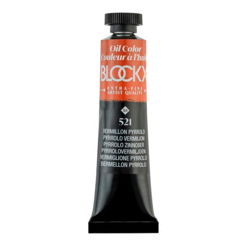 BLOCKX Oil Tube 20ml S4 521 Pyrrolo Vermilion