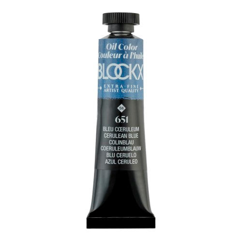 BLOCKX Oil Tube 20ml S6 651 Cerulean Blue