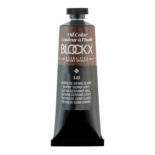 BLOCKX Oil Tube 35ml S1 141 Burnt Sienna Light