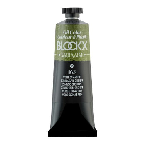 BLOCKX Oil Tube 35ml S1 163 Cinnabar Green