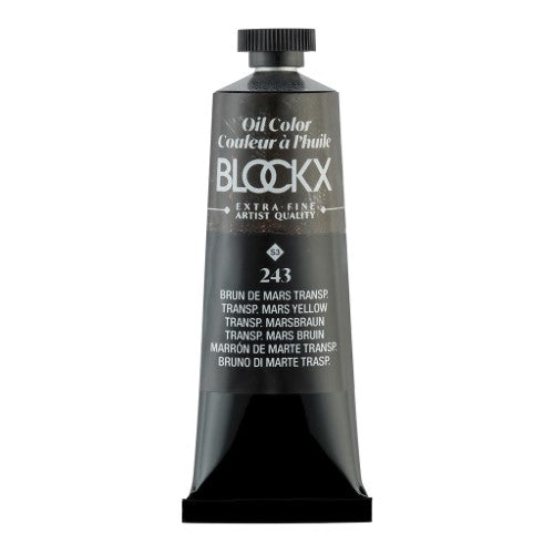 BLOCKX Oil Tube 35ml S3 243 Transparent Mars Brown