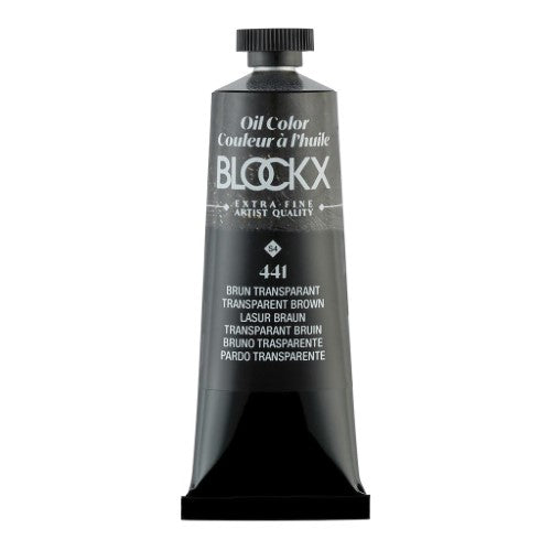 BLOCKX Oil Tube 35ml S4 441 Transparent Brown
