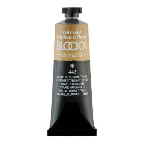 BLOCKX Oil Tube 35ml S4 442 Chrome Titanium Yellow