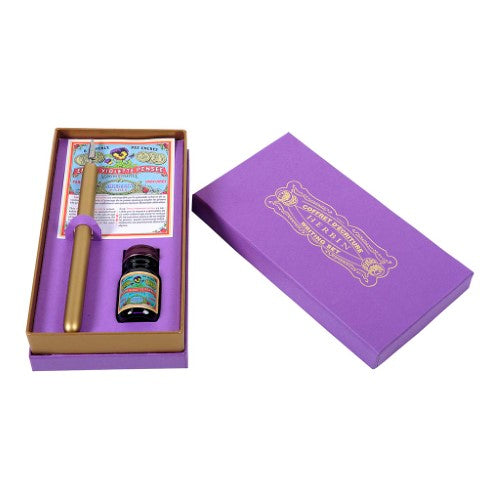 Herbin Traditional Writing Set Violette Pensee