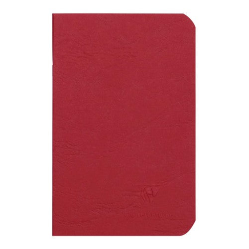 Age Bag Notebook Pocket Lined Red