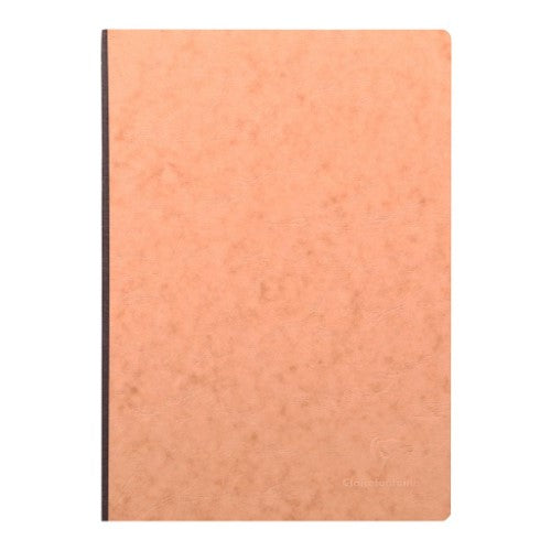 Age Bag Clothbound Notebook A4 Lined Tobacco