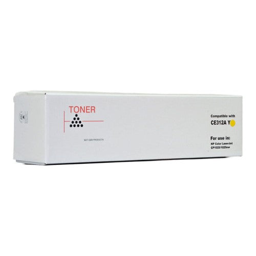 Icon Compatible HP CE312A Yellow Toner Cartridge (126A)