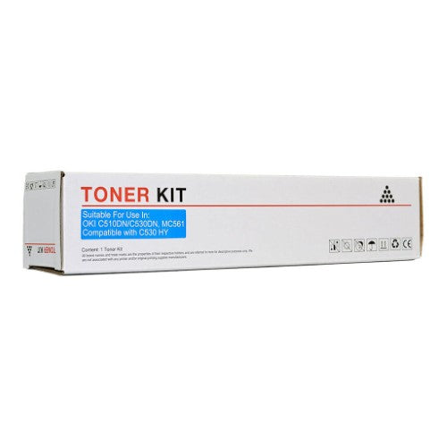 Icon Compatible OKI C510/C530/MC561 Cyan Toner (44469727)