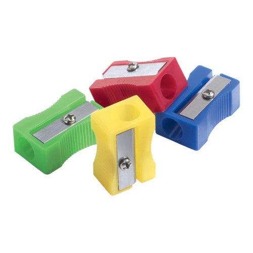 Icon Pencil Sharpener Plastic 1 hole (Pack of - 24)