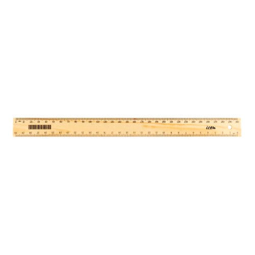Icon Ruler Wooden Narrow 30cm - Pack of 25