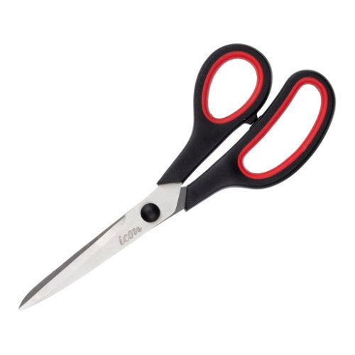 Icon Scissor Soft Grip 7.5 Inch Black Handle