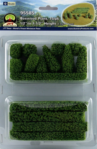 Model Scenery - Boxwood Plants 15 pack