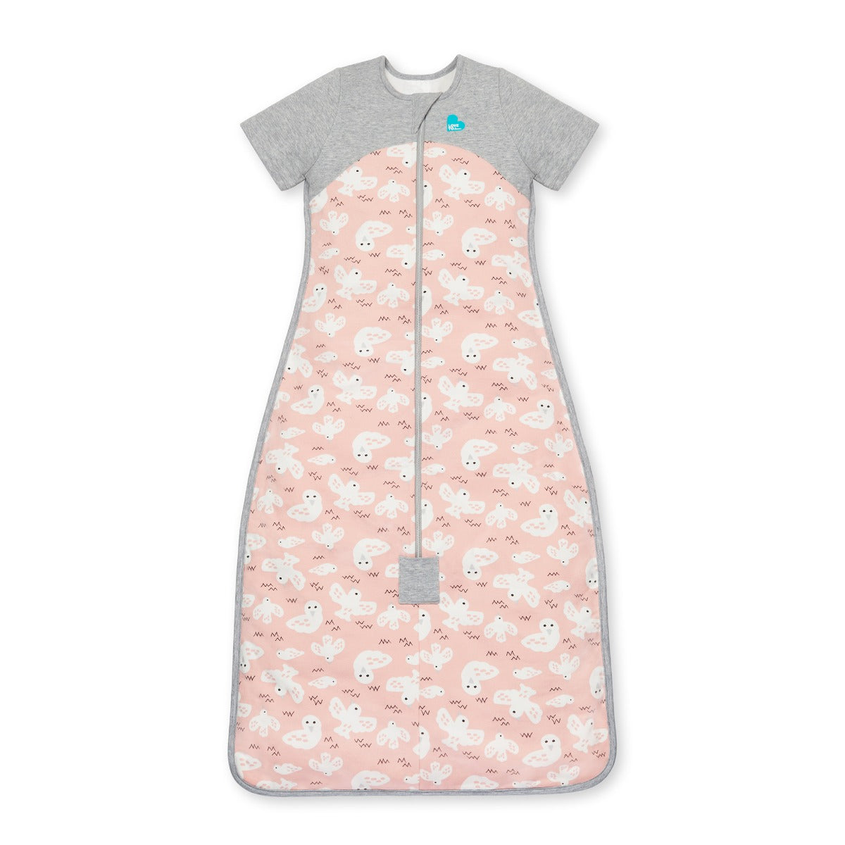 Love to DreamSleep Bag™ Organic 1.0 TOG - Dove Pink - 6-18m