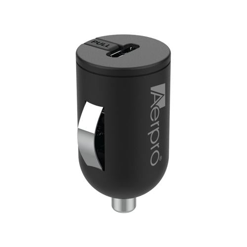 PD USB-C SINGLE USB IN-CAR CHARGER - AERPRO