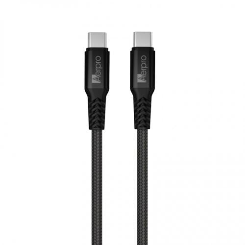 PREMIUM USB-C TO USB-C CABLE 1.5M BLACK - AERPRO