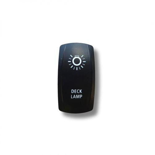 DECK LAMPS SWITCH ON/OFF/ON BLUE LED 12/24V PK25 - NARVA