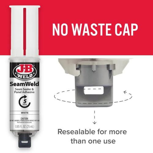 SEAMWELD SEAM SEALER & PANEL ADHESIVE 25ML - JB WELD