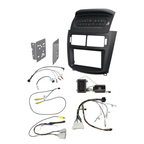 DOUBLE DIN INSTALL KIT FOR FORD TERRITORY SZ MK1 SATIN BLACK - AERPRO