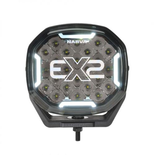 7IN EX2B BLACKOUT EDITION (PAIR) AMBER/WHITE POS LIGHTS - NARVA