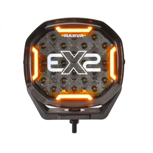 7IN EX2B BLACKOUT EDITION (PAIR) AMBER/WHITE POS LIGHTS - NARVA