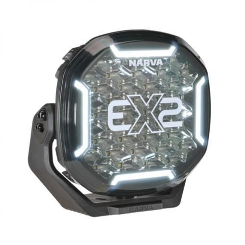 9IN EX2B BLACKOUT EDITION (PAIR) AMBER/WHITE POS LIGHTS - NARVA