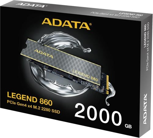 ADATA Legend 860 PCIe4 M.2 2280 QLC SSD 2TB 5yr wty