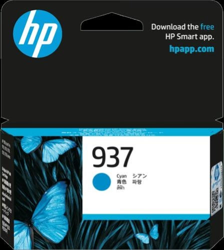 HP 937 Cyan Original Ink Cartridge