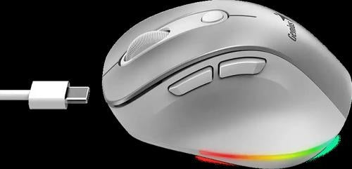 Genius Ergo 9000S Pro Silent Ergo Mouse - Silver
