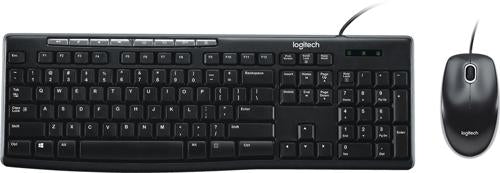 Logitech MK200 Wired USB Keyboard and Mouse